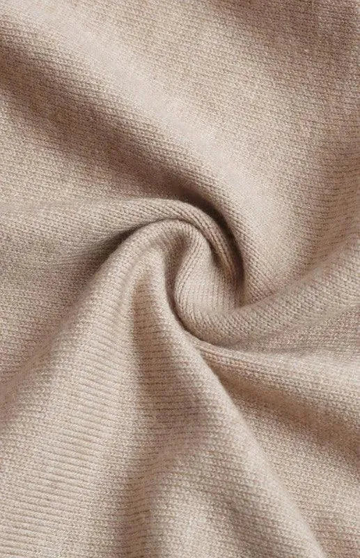 Drune | Kontrast Pullover Strickjacke