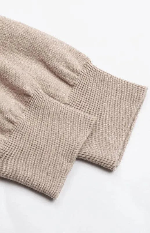 Drune | Kontrast Pullover Strickjacke