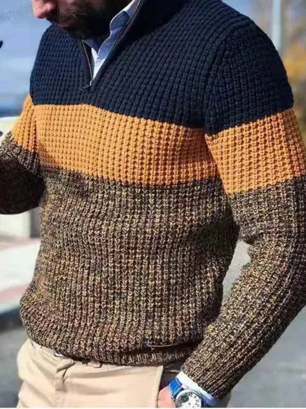 Drune | Reißverschluss Männer Pullover Pullover