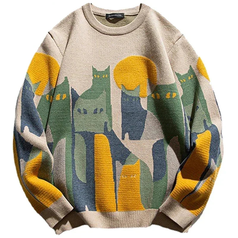 Drune | Gemusterter Pullover für einen gemütlichen und stilvollen Look