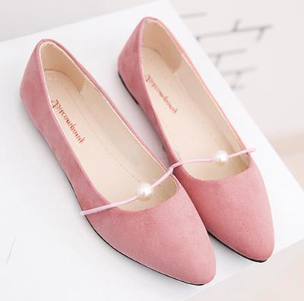 Drune | Perlen Flache Schicke Schuhe