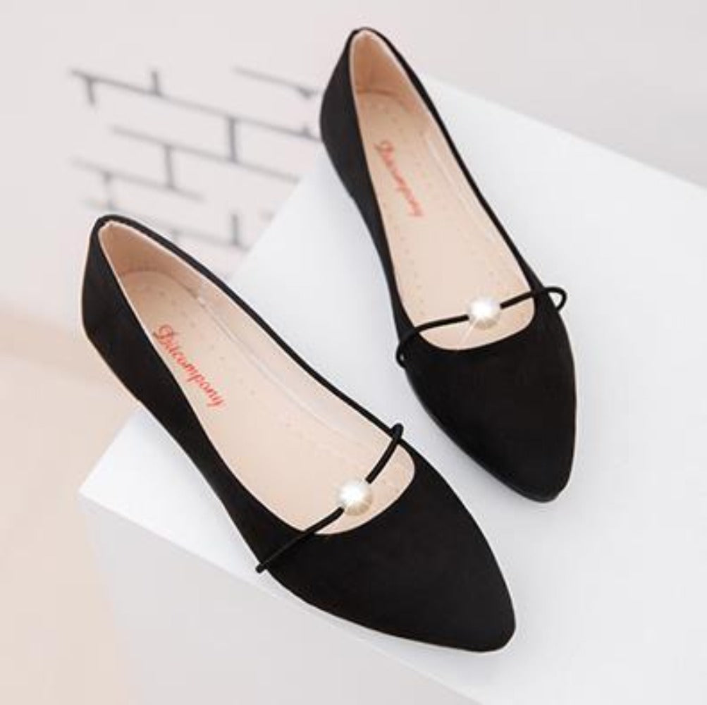 Drune | Perlen Flache Schicke Schuhe