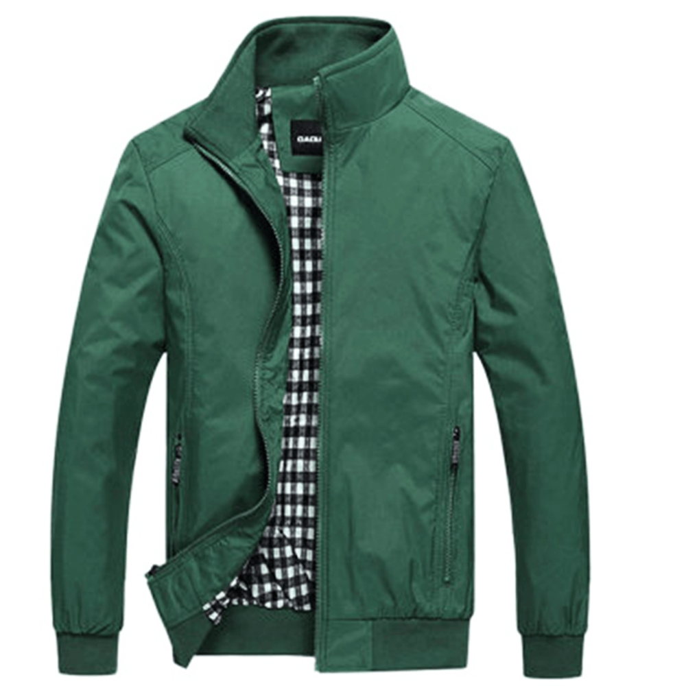Drune | Jack Herren Sommerjacke Klassisches Design Komfortabel