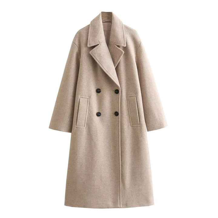Drune | Lange Jacke für Damen Elegantes Design Warme Winterjacke