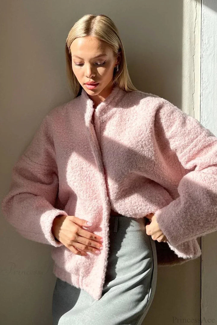 Drune | Freizeitschalkragen Fleece-Jacke
