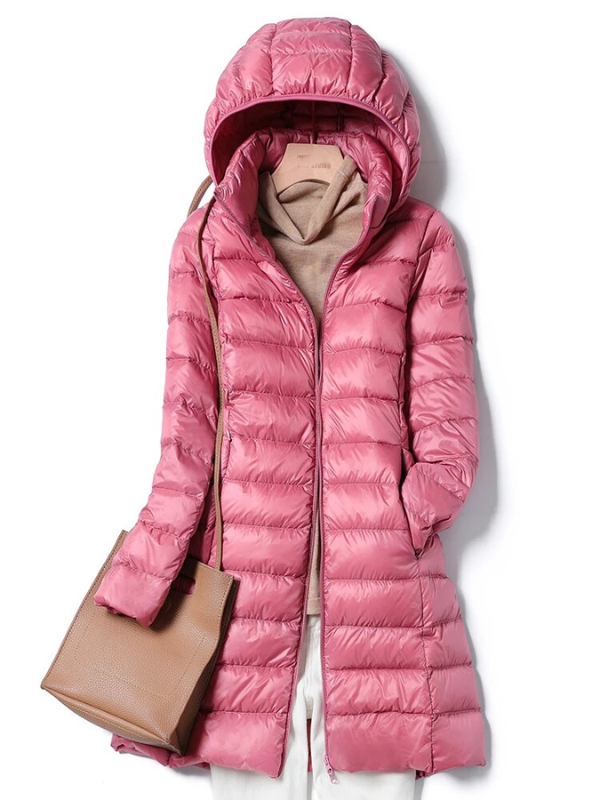 Drune | Lang Daunenjacke Angenehm Warm & Stilvoll