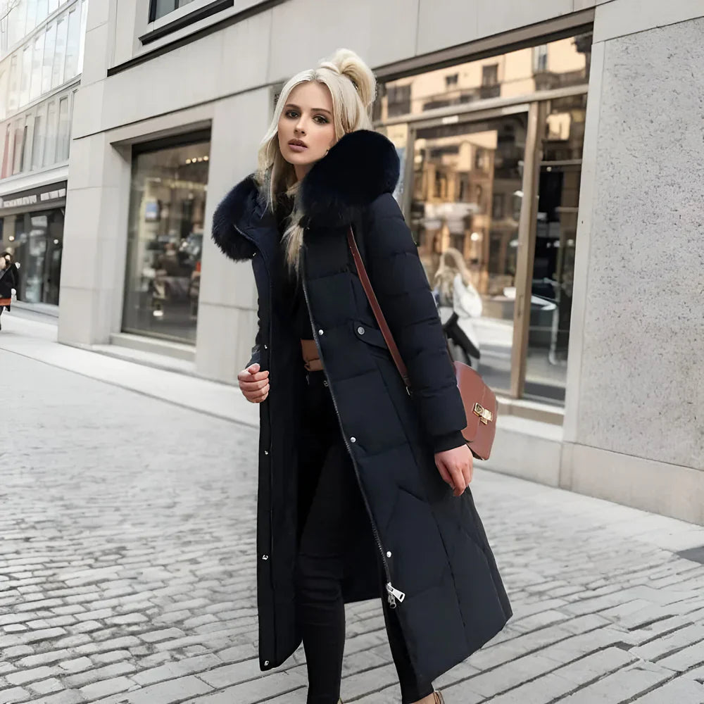 Drune | Langer warmer Wintermantel