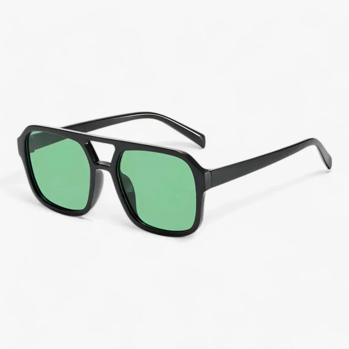 Drune | Vintage-Viereck-Sonnenbrille - Stilvoller Augenschutz für Alle Gelegenheiten