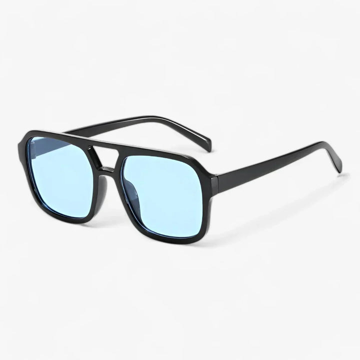 Drune | Vintage-Viereck-Sonnenbrille - Stilvoller Augenschutz für Alle Gelegenheiten