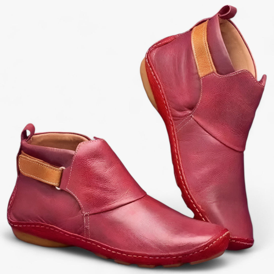 Drune - Damen Boho Slipper Stiefeletten