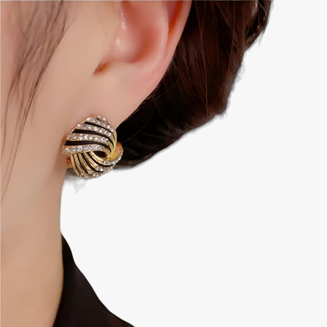 Drune | Spiral Ohrringe Aus Silber