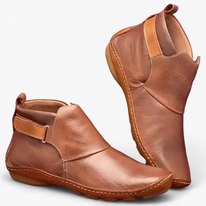 Drune - Damen Boho Slipper Stiefeletten