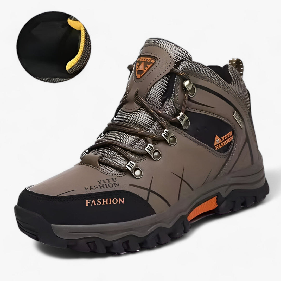 Drune | Lederstiefel für Schnee - Ultra warm für den Winter