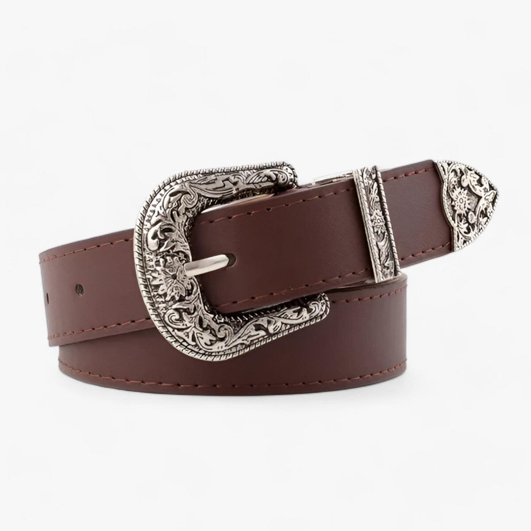 Drune | Western Ledergürtel Weinlese Stil & Langlebiges Design Für Frauen