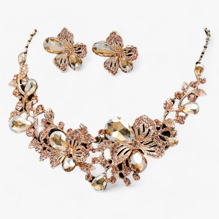 Drune | Brautschmuck Blumenketten Und Ohrringe
