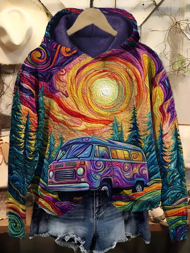 Drune | Retro Roadtrip Hoodie