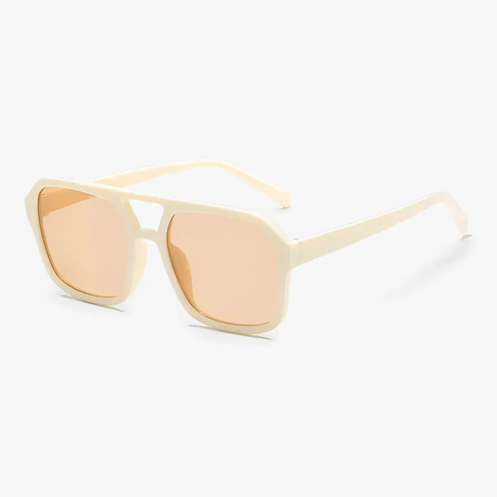 Drune | Vintage-Viereck-Sonnenbrille - Stilvoller Augenschutz für Alle Gelegenheiten