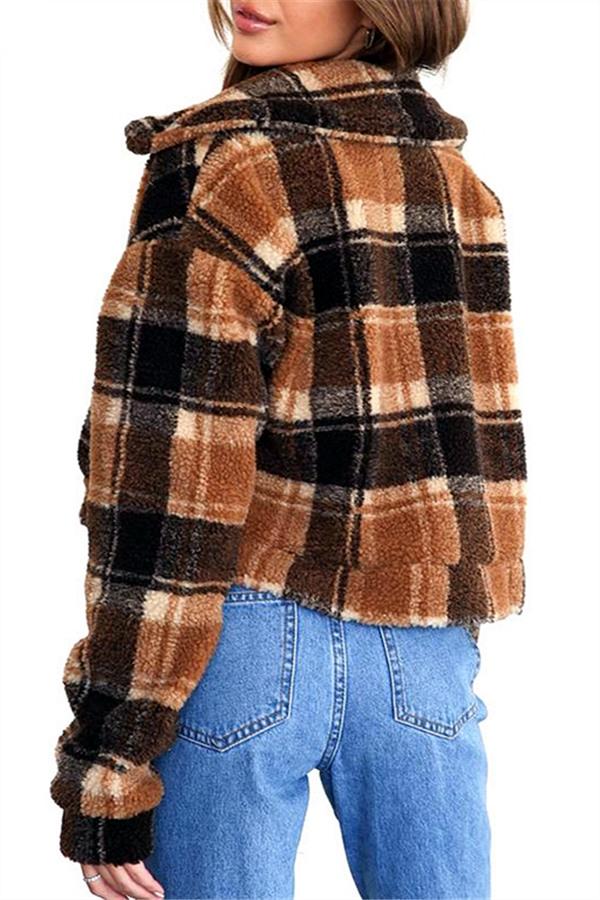 Drune | Faux Fur Kurze Biker Daunenjacke