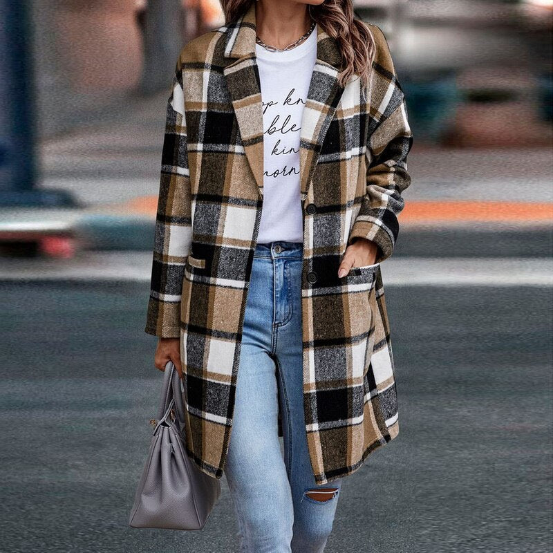 Drune | Karierte Jacke für Frauen - Stylisch und Bequem