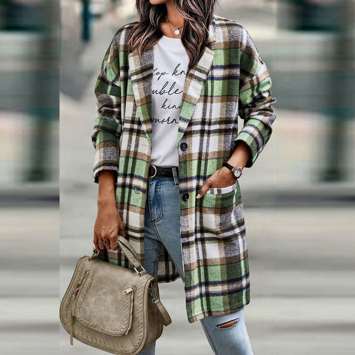 Drune | Karierte Jacke für Frauen - Stylisch und Bequem