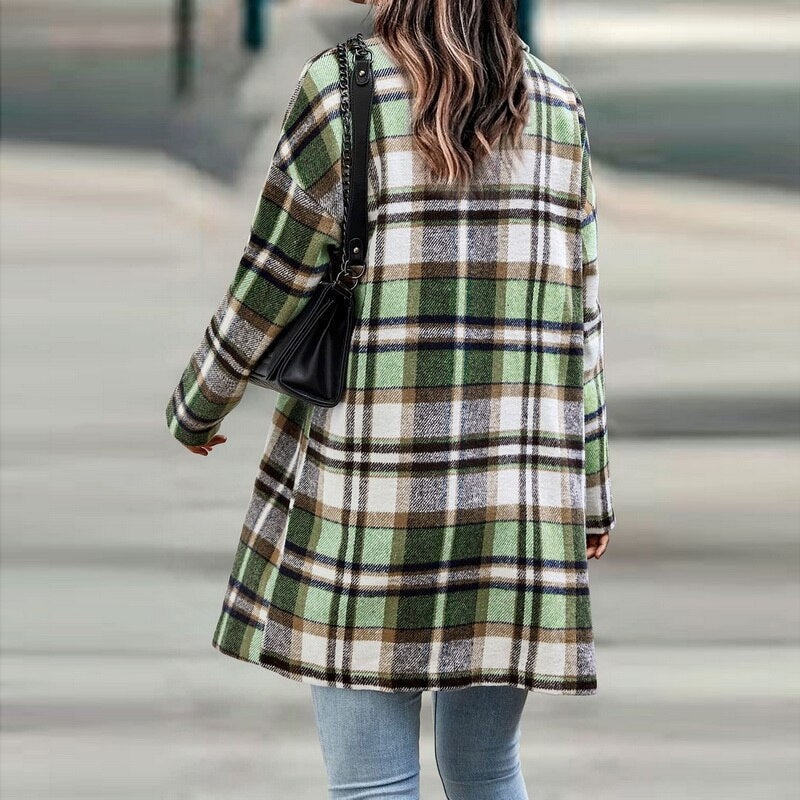 Drune | Karierte Jacke für Frauen - Stylisch und Bequem