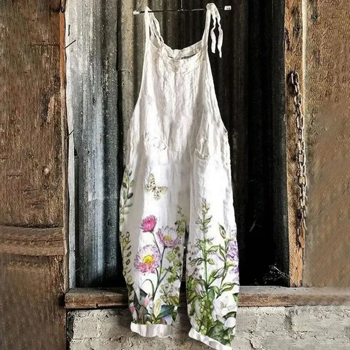 Drune | Latzhose Jeans Blume