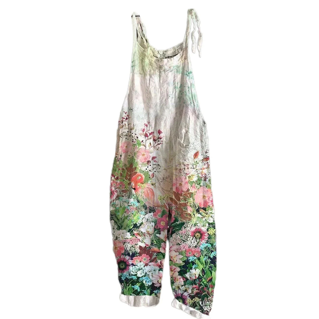 Drune | Latzhose Jeans Blume