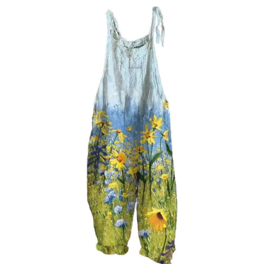 Drune | Latzhose Jeans Blume