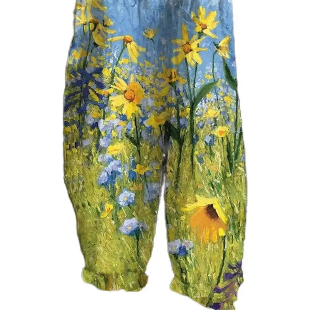 Drune | Latzhose Jeans Blume