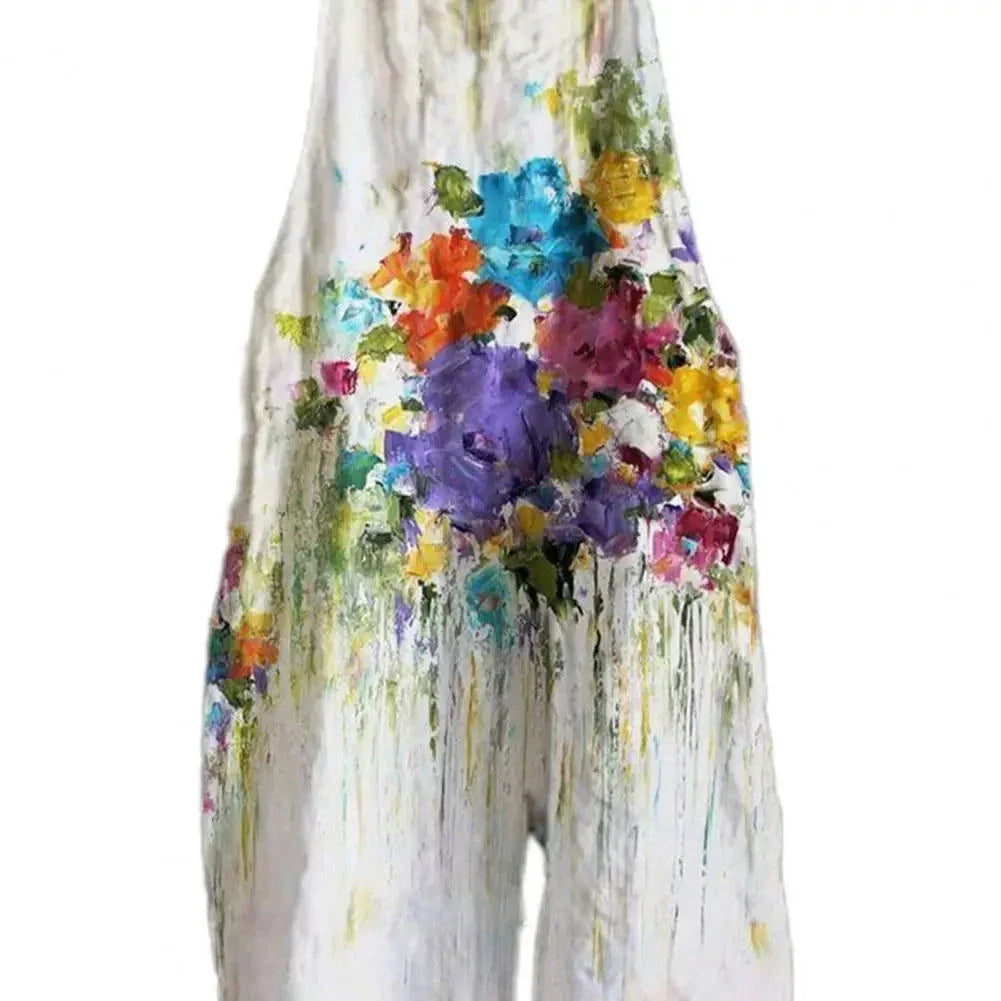 Drune | Latzhose Jeans Blume