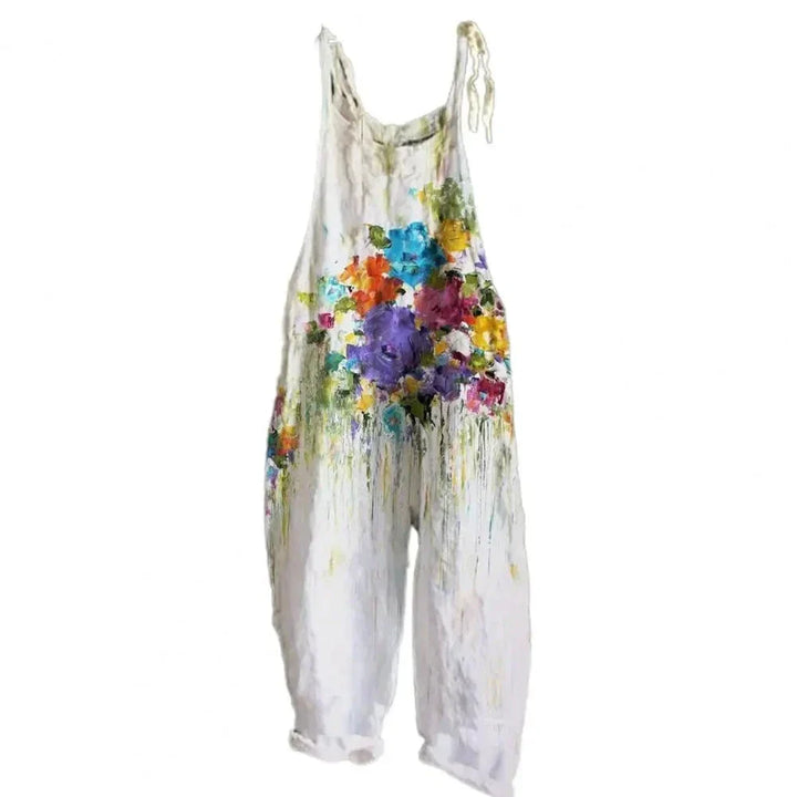 Drune | Latzhose Jeans Blume