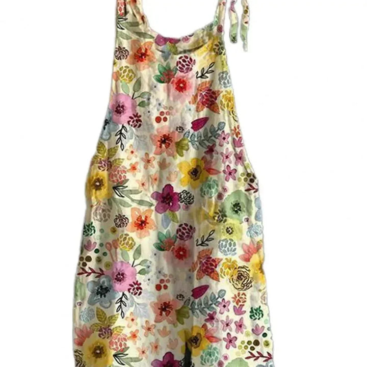 Drune | Latzhose Jeans Blume