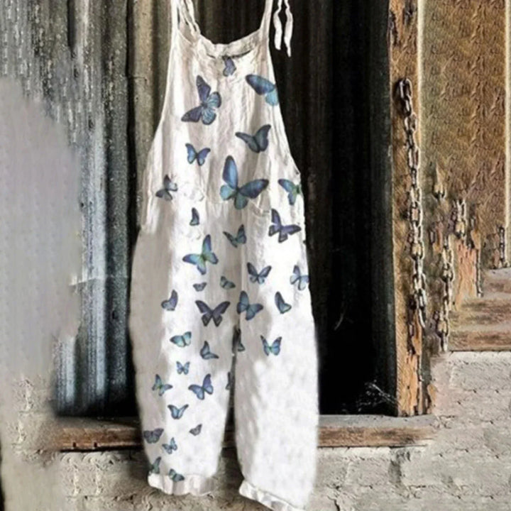 Drune | Latzhose Jeans Blume