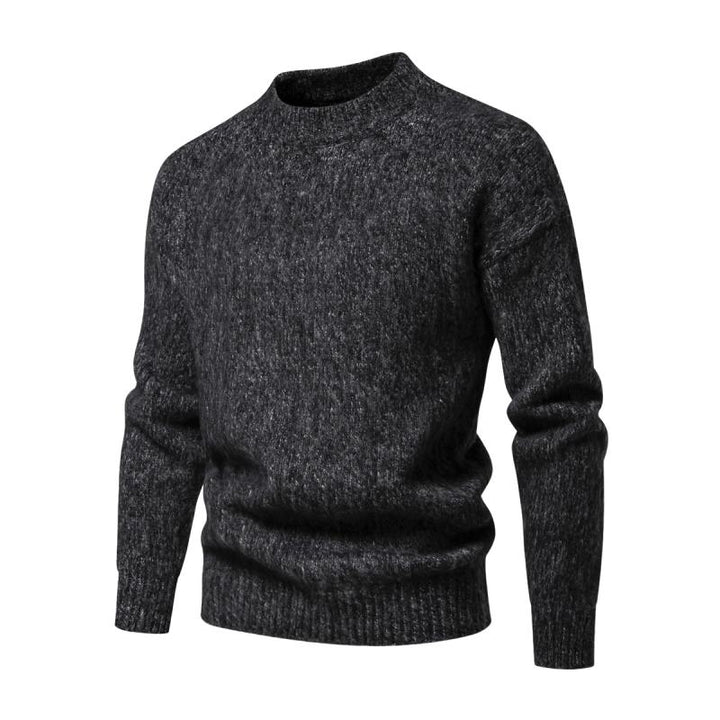 Drune | Strickwollpullover Klassisches Design Warm und Bequem