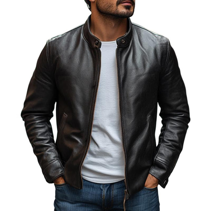 Drune | Jacke - Modernes Slim Fit Design mit Stehkragen, Stilvolle Alltags- und Freizeitjacke