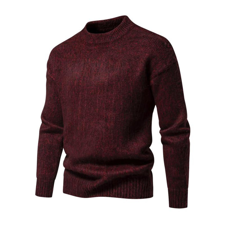 Drune | Strickwollpullover Klassisches Design Warm und Bequem