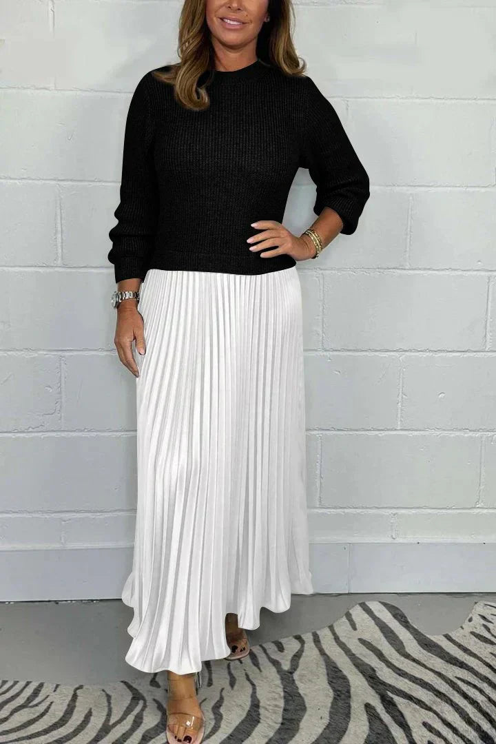 Drune | Eleganter 2-In-1-Kleid-Pullover