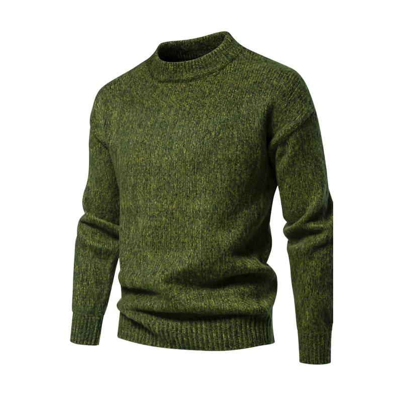 Drune | Strickwollpullover Klassisches Design Warm und Bequem