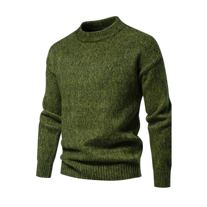 Drune | Strickwollpullover Klassisches Design Warm und Bequem