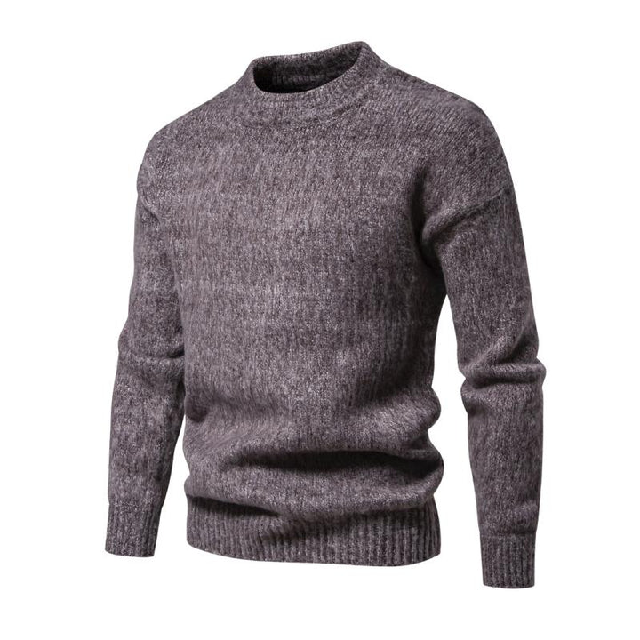 Drune | Strickwollpullover Klassisches Design Warm und Bequem