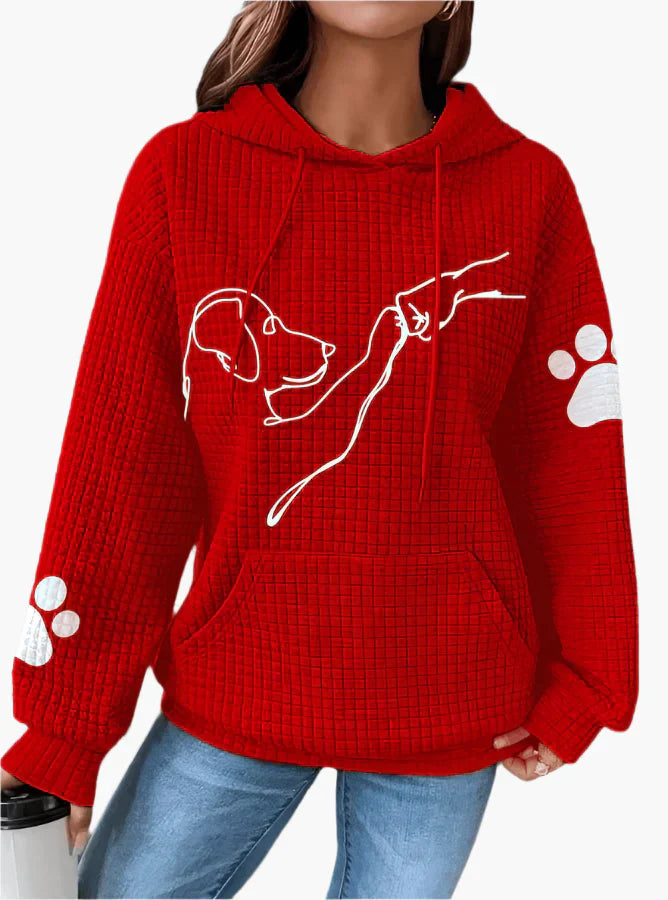 Drune | Kapuzenpullover mit Hundemotiv - Bequemer Hoodie für Hundeliebhaber, Freizeit & Alltag