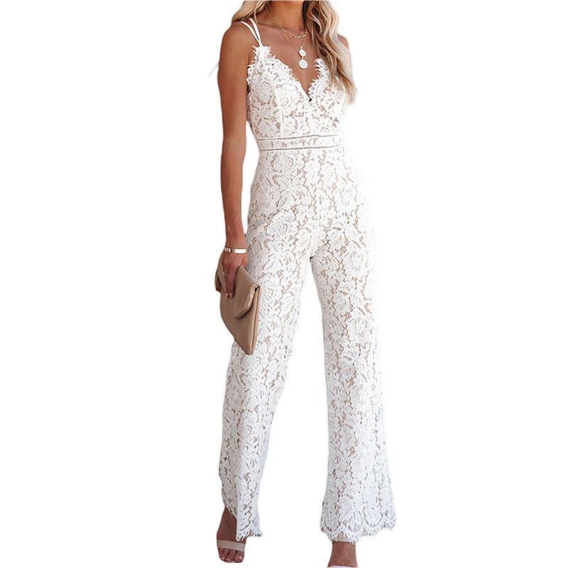 Drune | Schöner Jumpsuit aus Spitze