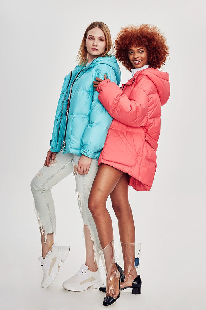 Drune | Damen-Steppjacke mit Gürtel "Street Chic"