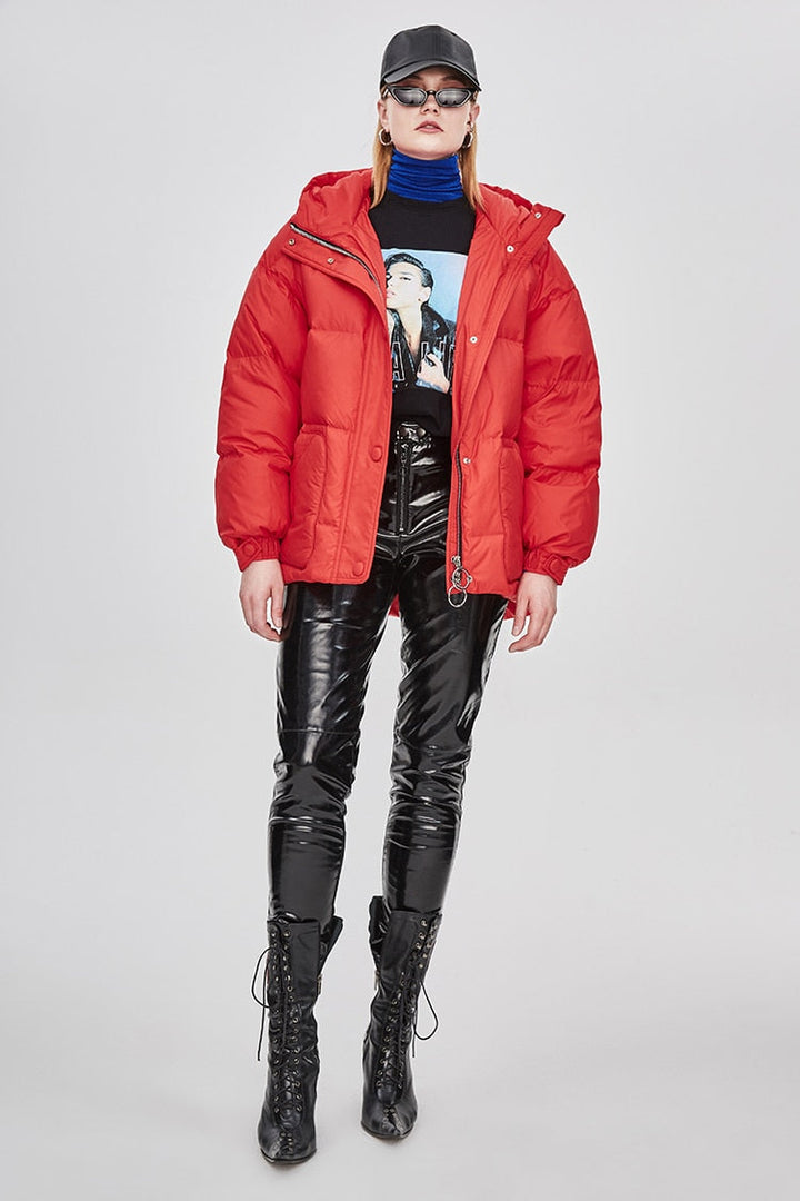 Drune | Damen-Steppjacke mit Gürtel "Street Chic"