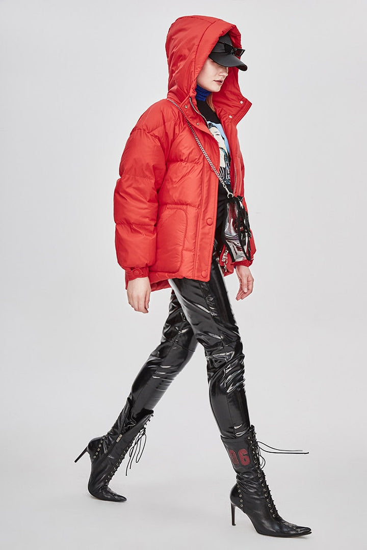 Drune | Damen-Steppjacke mit Gürtel "Street Chic"