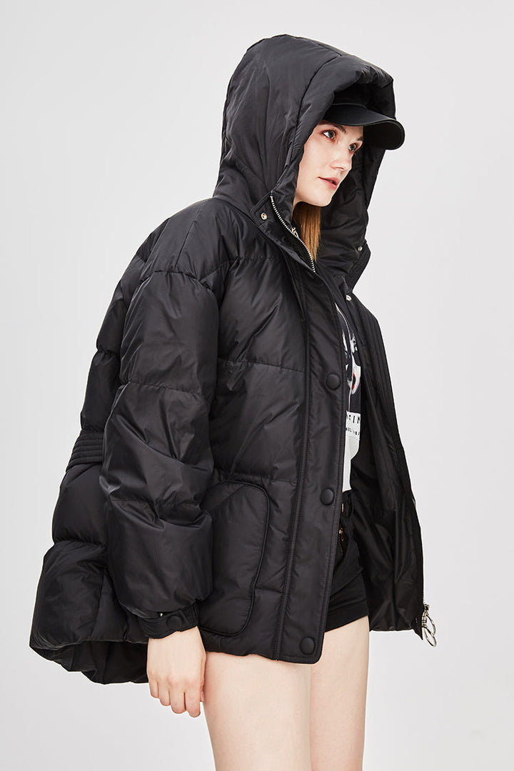 Drune | Damen-Steppjacke mit Gürtel "Street Chic"