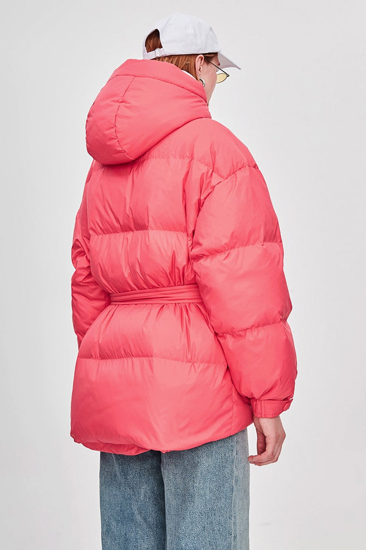 Drune | Damen-Steppjacke mit Gürtel "Street Chic"