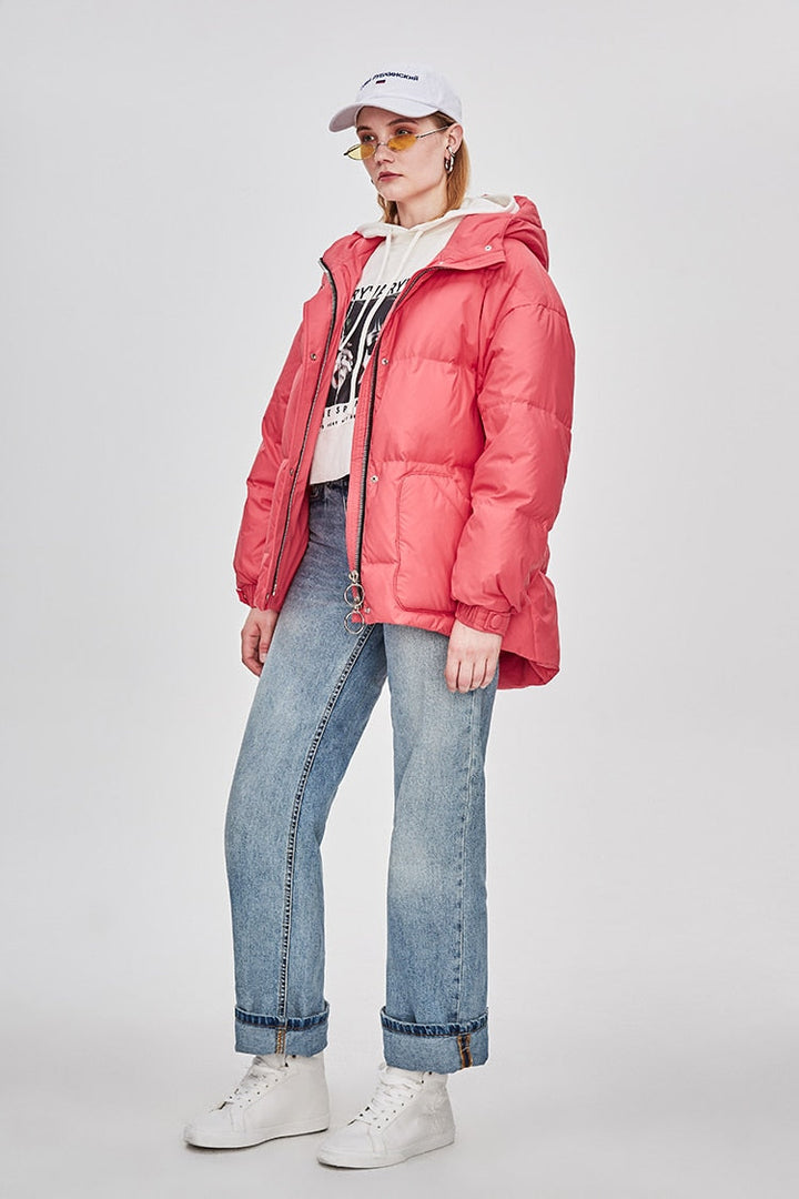 Drune | Damen-Steppjacke mit Gürtel "Street Chic"