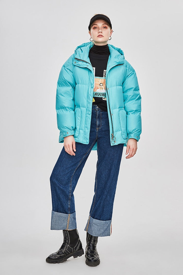 Drune | Damen-Steppjacke mit Gürtel "Street Chic"