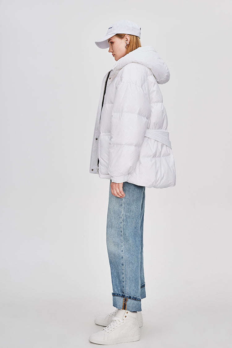 Drune | Damen-Steppjacke mit Gürtel "Street Chic"